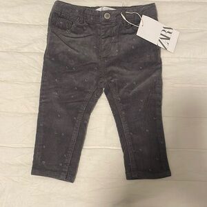 Corduroy grey baby jeans